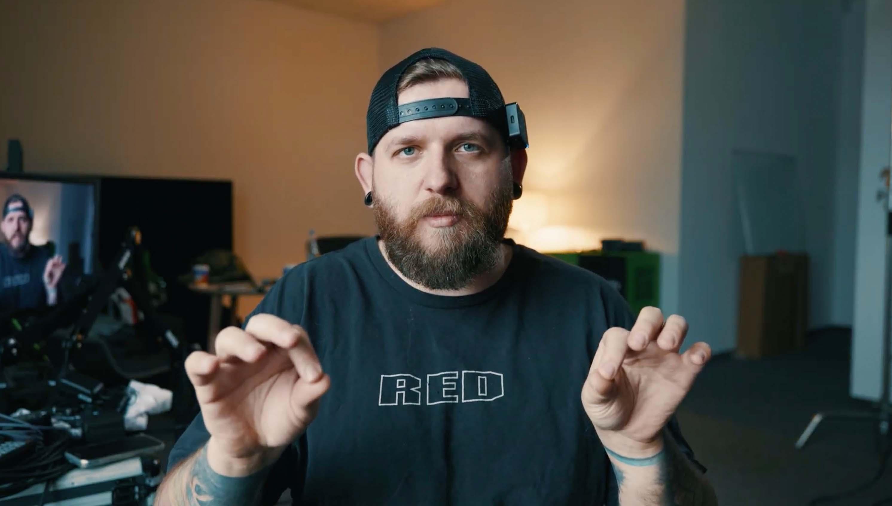 Naturalniejszy setup z praktycznym światłem w kadrze.