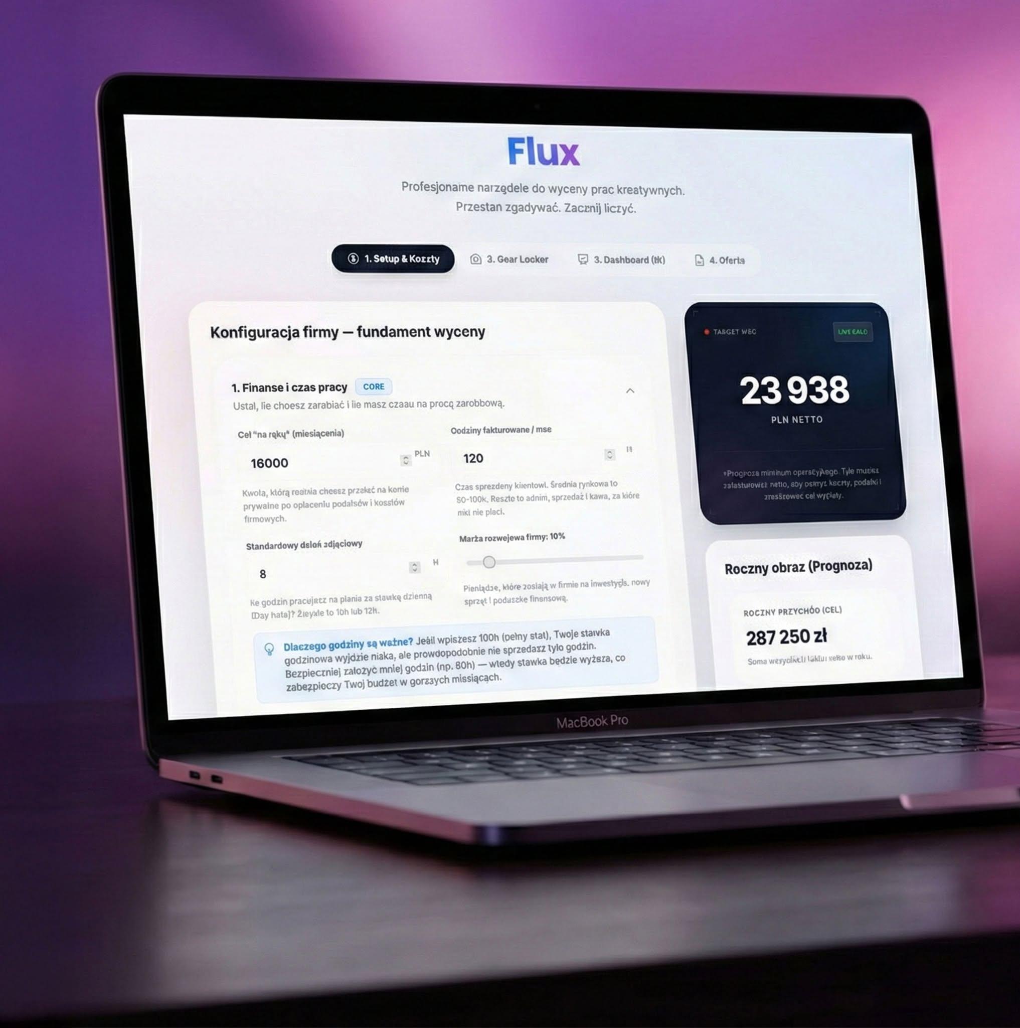 Flux Tool Interface